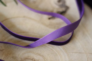 Petunia 1cm velvet ribbon