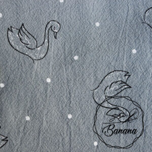 Jenny trellis swan dream cotton