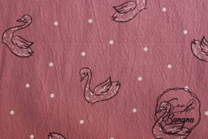 Jenny foxglove swan dream cotton