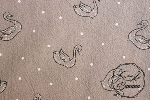 Jenny Stucco swan dream cotton