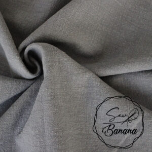 Charcoal Gray linen