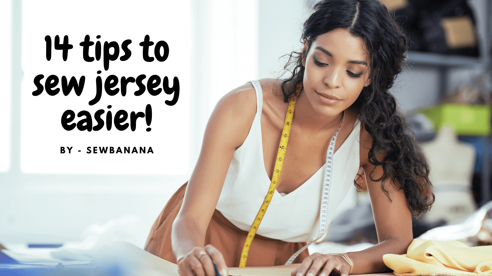 sewing jersey
