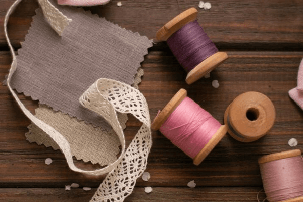 cloth with thread